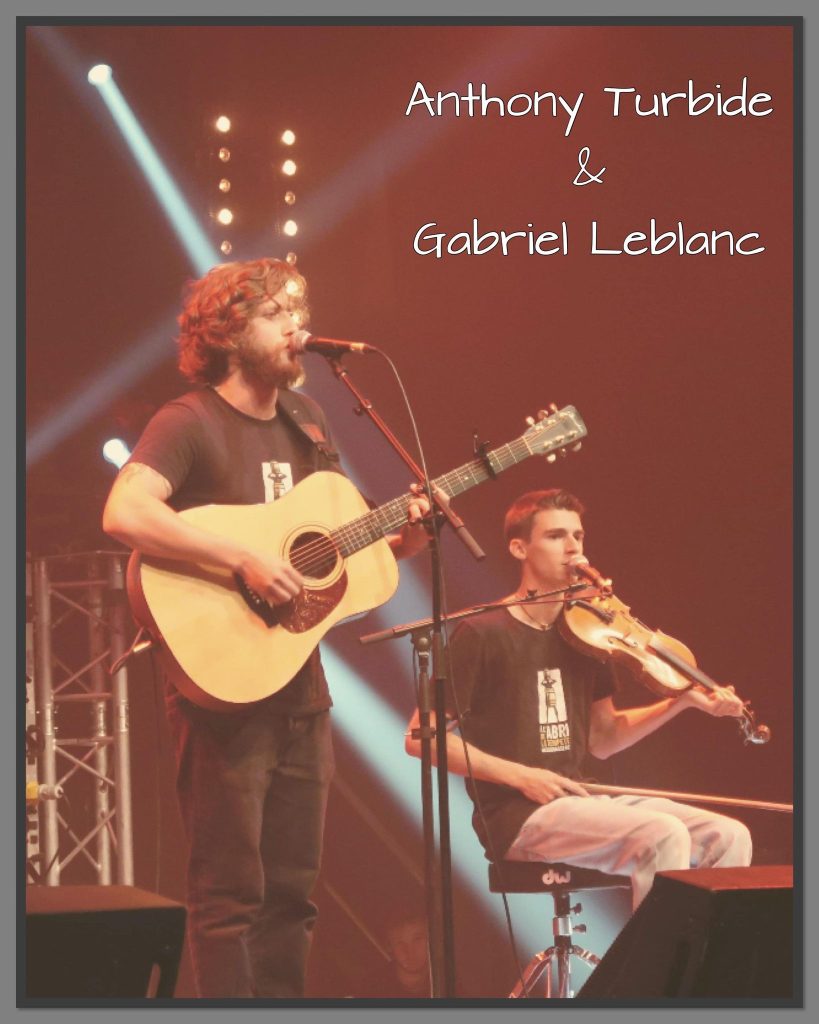 Gabriel Leblanc et Anthony Turbide
