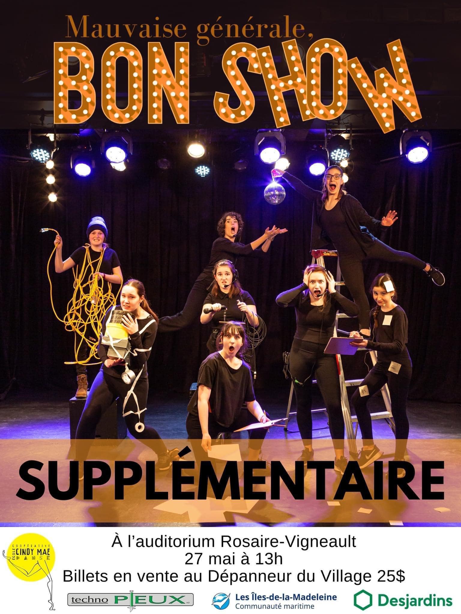 «Mauvaise générale, Bon show» Spectacle - Arrimage