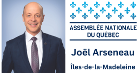 43e législature - Logo Joël Arseneau