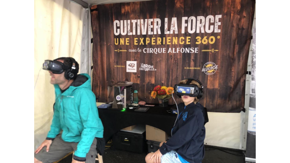 Venez vivre une expérience en 360 degrés! - Arrimage