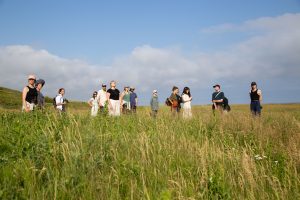 Nicolas Bourgeois, insulaRadio (AdMare), 2025. Photo: Alphiya Joncas Martin.